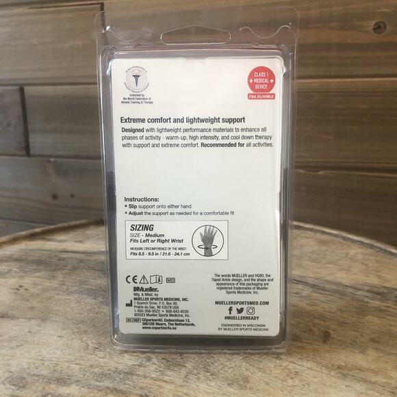 MLR Sports Medicine Hg80 Wrist Support, Black, Large - Picture 4 of 6